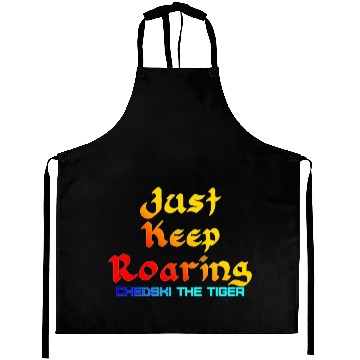 Discover Just Keep Roaring Aprons