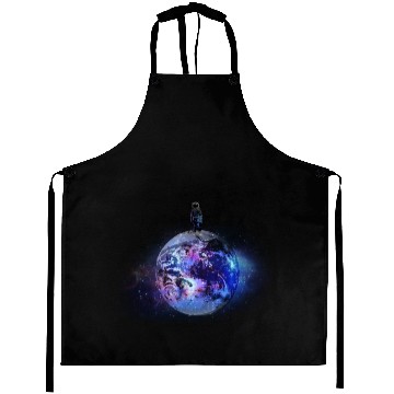 Discover Earth Astronaut Planet Aeronautics Rocket Science Aprons