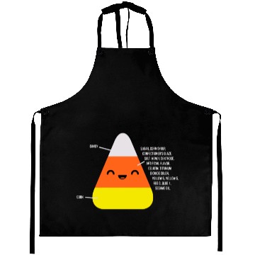 Discover Candy Corn Anatomy Aprons