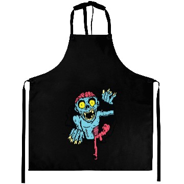 Discover Zombies Are Coming Aprons Design Funny Aprons Aprons