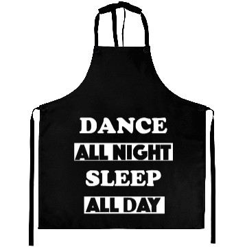 Discover Dance All Night Aprons