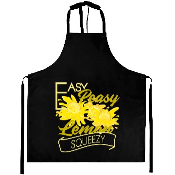 Discover Funny Lemonade - Easy Peasy Lemon Squeezy - Humor Aprons