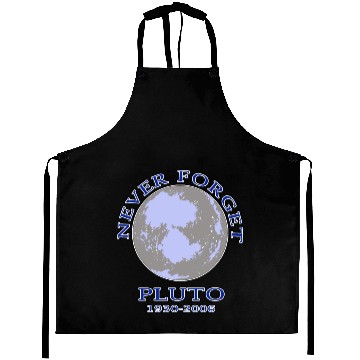 Discover Pluto Never Forget Aprons