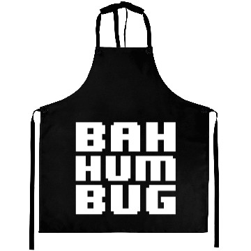 Discover Bah Hum Bug Ugly Sweater Style Grumpy Scrooge Aprons