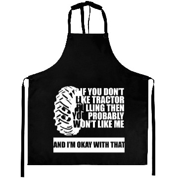 Discover Tractor Pulling Farm Lover Aprons