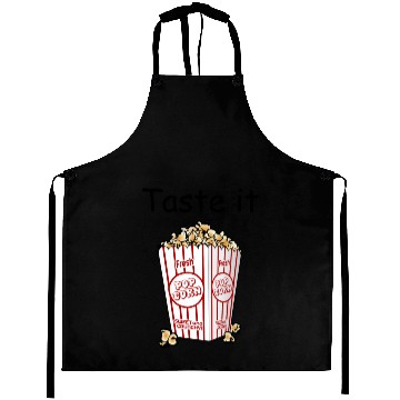 Discover Taste it Popcorn Aprons