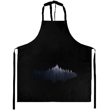 Discover Trout - Fishing Nature Outdoor Gift Aprons