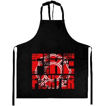 Discover Firefighters firefighter occupation fire emblem Aprons