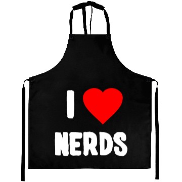 Discover I Love Nerds Aprons