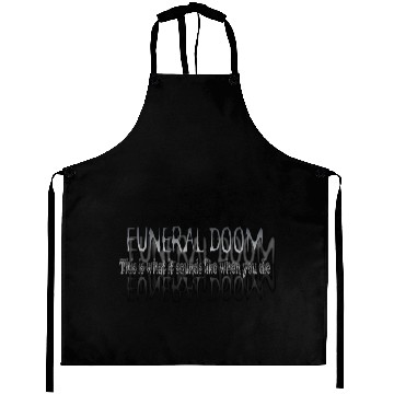 Discover FUNERAL Dooom Aprons