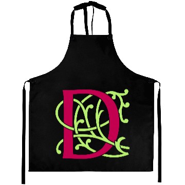 Discover DIY FlexColor™ Monogram D • A4-2 – 2 Colors Aprons