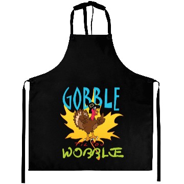Discover Gobble Till You Wobble Aprons