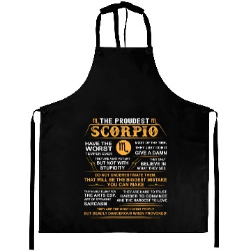 Discover Scorpio zodiac Aprons