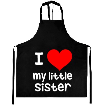 Discover I Love my little Sister Aprons