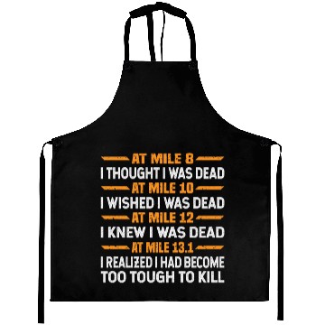 Discover 13 1 Half Marathon Running Aprons For Gift
