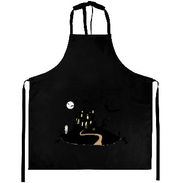 Discover Haunted house ghost Aprons