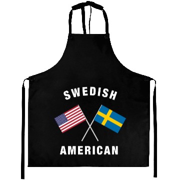 Discover Swedish American Flag Aprons