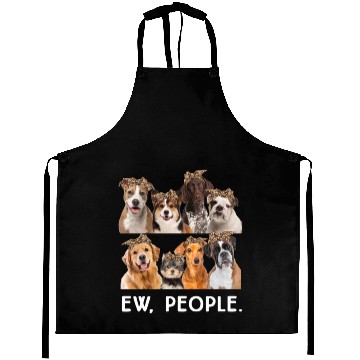 Discover Ew People Funny Dogs Aprons