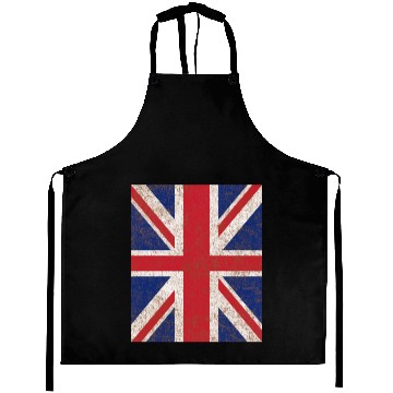 Discover Union Jack Vertical Vintage Aprons