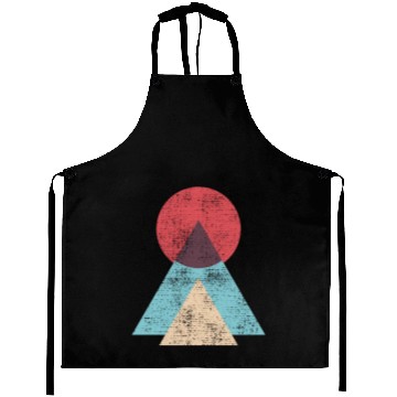 Discover Mountains Sun Nature Abstract Aprons
