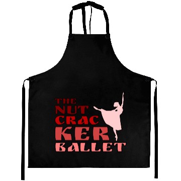 Discover The Nutcracker Ballet Dancer for dark square Aprons