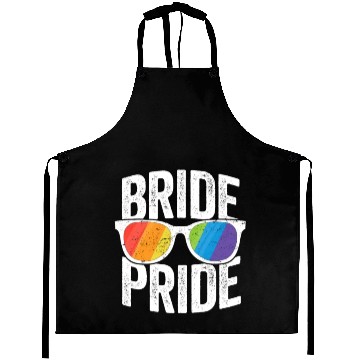 Discover Bride Pride Bachelorette Party Aprons LGBT Pride Lesbian
