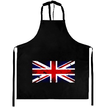 Discover England flag Queen Union Jack Aprons
