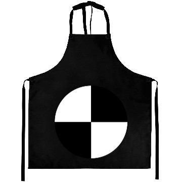Discover Crash Test Dummy Logo Aprons
