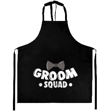 Discover Groom Squad Bachelor Aprons