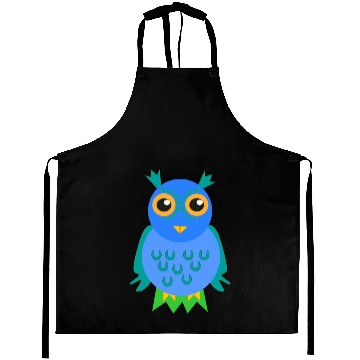 Discover blue owl Aprons