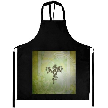 Discover Awesome chinese dragon green colors Aprons