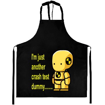 Discover crash test dummy Aprons