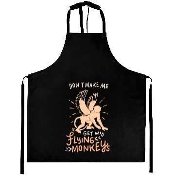 Discover flying monkey Aprons