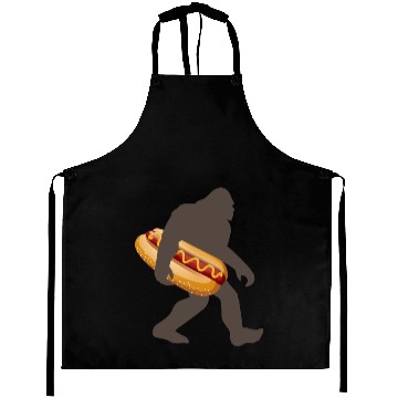 Discover Bigfoot Hotdog Aprons