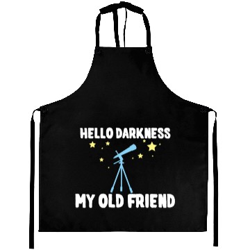 Discover Hello Darkness My Old Friend Aprons
