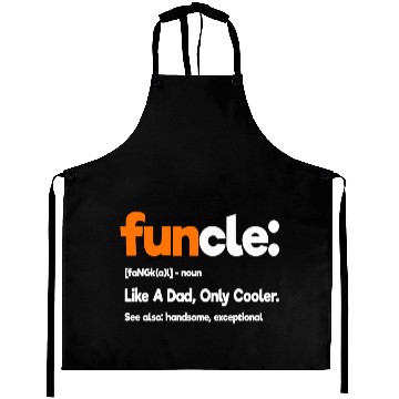 Discover Funcle Funny Uncle Aprons
