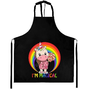 Discover Lollipop Unicorn Aprons