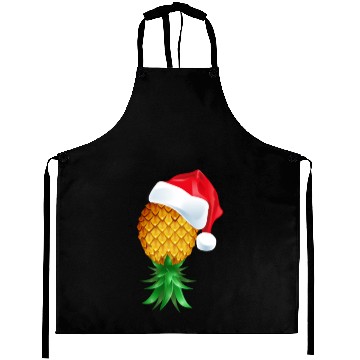 Discover Santa Hat Swinger Upside Down Pineapple Aprons