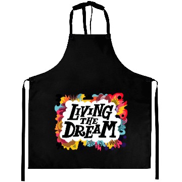 Discover Living The Dream Lettering Aprons