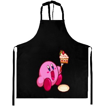 Discover Kirby and Cake Aprons