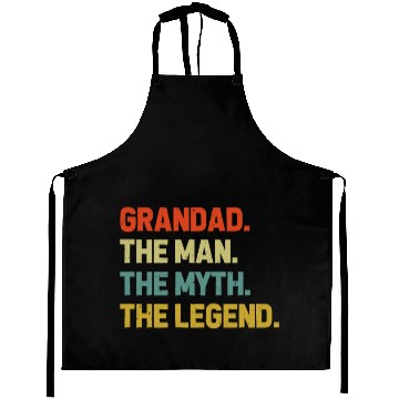 Discover Grandad The Man The Myth The Legend Grandpa Aprons