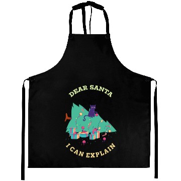 Discover DEAR SANTA I CAN EXPLAIN Aprons