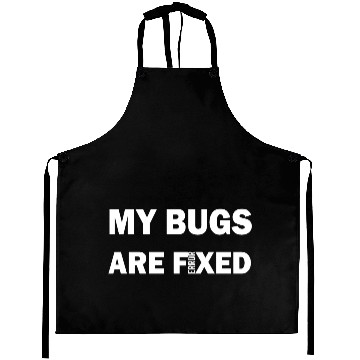 Discover Bug bugfix Bowed Computer IT Aprons Nerd Gift