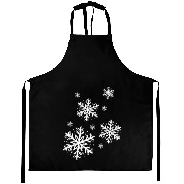 Discover Snowflakes I LOVE WINTER Aprons