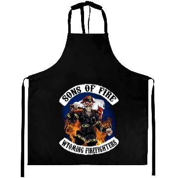 Discover sons of fire wyoming firefighter Aprons
