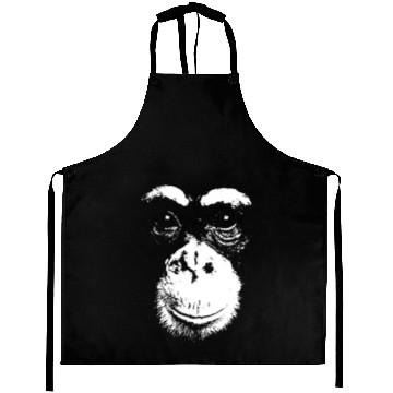Discover Friendly Chimp - Chimpanzee Aprons