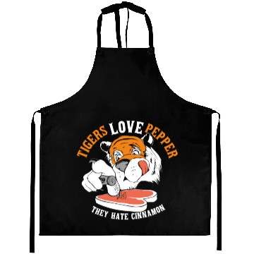 Discover Tigers Love Pepper Aprons