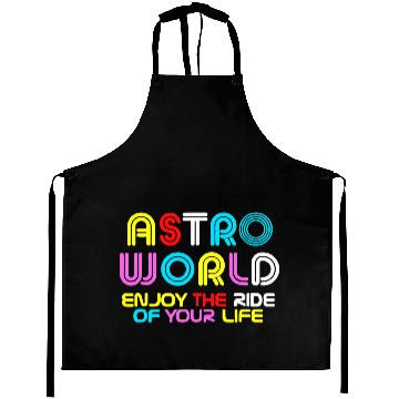 Discover Astro World Aprons