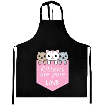 Discover Kittens are Pure Love Aprons