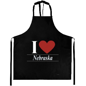 Discover I love Nebraska Aprons